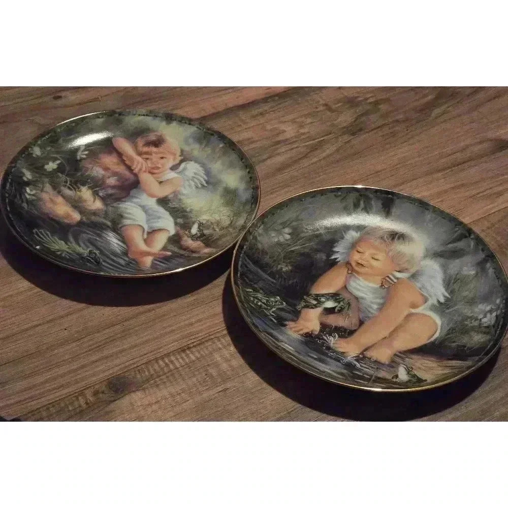 Bradford Exchange Collectible Plates,‎ 8″, Multi